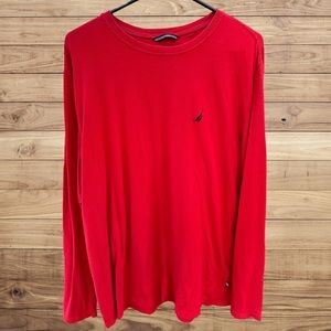 Nautical men’s long sleeve crew neck